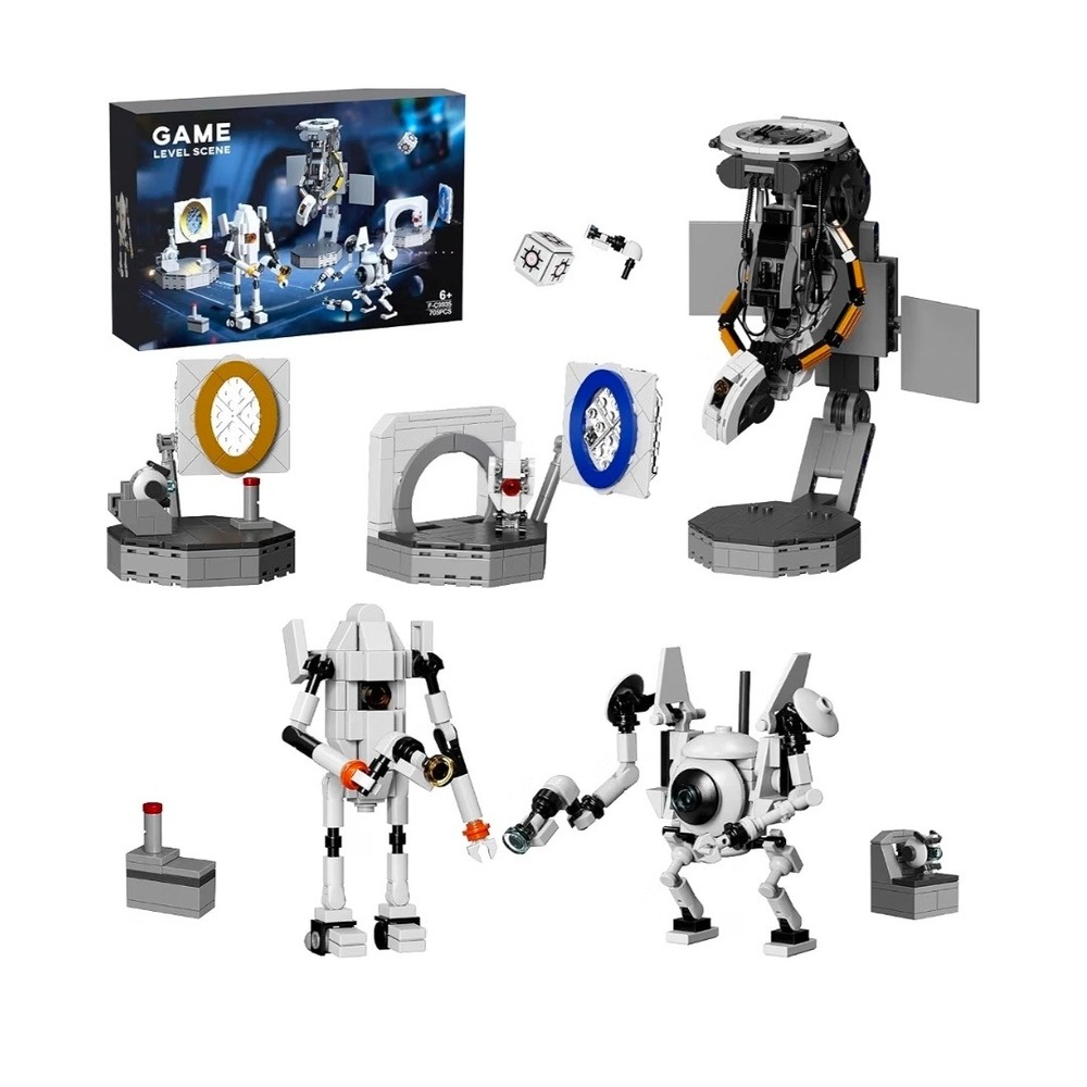 Portal Building Block Set,Atlas Model Toy